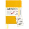LEUCHTTURM1917 Accademico planner settimanale 2027, A5, Sunflower | 18 mesi, griglia orario, copertina rigida cucito a filo, carta da 80 g/m² senza acidi