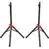 Fender Stand Compatti per Casse & Altoparlanti con Borsa, Nero | 2x stand regolabili, borsa trasporto inclusa, leggeri per live & studio, compatibili con monitor e casse acustiche