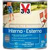 V33 Smalto per Pavimenti Interno-Esterno Ardesia 0,5L