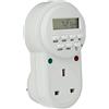 Daewoo Eurosonic - Timer Digitale Per Presa Con Display Lcd 12/24 H 7 Giorni