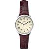 Timex Orologio da donna Easy Reader cinturino in pelle da 30 mm