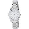 Breil, Orologio Donna Cronografo in Acciaio Lucido, Cassa 32 mm | Collezione C'est Chic, Pratica Chiusura, Lunetta con Cristalli, Quadrante Bianco, Resistente All'Acqua, Idea Regalo Donna
