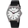 BERNY Orologio Automatico in Titanio per Uomo Orologio Meccanico Classico Bracciolo di Tela 10ATM Antischeggia Lente di Zaffiro Manici Luminosi Orologio Casual da Uomo Moda
