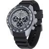 HIP HOP Orologio Uomo, Bracciale in Silicone, Cassa 42 cm | Collezione XT10, Movimento Quarzo Analogico, Resistente all'acqua 100 metri, Idee regalo Uomo