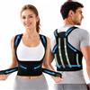 SUSTIVEX Busto Correttore Posturale Uomo Donna Fascia Schiena Dritta Regolabile, S | Supporto Lombare Elastico Uomo Donna, Cintura Raddrizza Spalle Traspirante, Busto Posturale per Uso Quotidiano e Lavoro