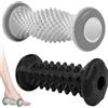 CiShow 2 rulli massaggianti per piedi, rullo per muscoli e tessuti profondi, per alleviare il dolore e lo stress