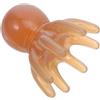 CAXUSD Massaggiatore per Capelluto a Forma di Polpo in Materiale Simil Jade, Pettine Gua Sha Districante Grande per Massaggio Rilassante, Portatile per Viaggi e Benessere Scalp