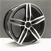 BMW CERCHIO IN LEGA BMW SERIE 1 2 F20 F21 STYLE 379 SPORT 17'' NERO DCUT 6850151 X1