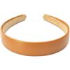 QinGoo Cerchietto per capelli da donna, in pelle, accessorio per capelli, 1 pezzo, cammello