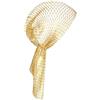 WSOAFVK Copricapo con Velo a Rete con Strass, Accessorio Capelli con Rete di Strass, Copricapo Elastico per Discoteca, per Feste, Discoteca e Uso Quotidiano