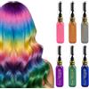 BUTBU Pettine Colore Capelli, 6 Colori Colore Capell Temporaneo, Lavabile Lacca Colorata per Capelli, per Capelli per Adulti Bambino, Feste, Carnevale, Halloween, Natale e Cosplay DIY