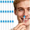 Cryptisg 18 Pezzi Bastoncini di Cera Nasale, 7 x 1cm | Applicatori per Capelli Nasali, Bacchetta di Ceras in Plastica di Alta Qualità, Depilazione Nasali, Unisex Adulto
