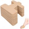 ZEBKEL 20 Pezzi Tape logico per Alluce Valgo, Nastro Sportivo Elastico e Impermeabile per Correzione e Sollievo dal Dolore, Cerotti Pretagliati per Protezione Dita Piedi, Colore della pelle