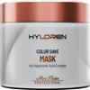 Mon Platin Professional HYLoren Color Save - Maschera per capelli con acido ialuronico, balsamo per capelli levigante, balsamo per capelli, maschera per capelli danneggiati, lascia i capelli morbidi, lucidi, lisci, 500 ml