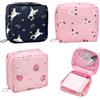 BHUBEB 3 Pezzi Porta Assorbenti da Borsa, Sacchetti Igienici per Assorbenti con Cerniera, Pochette Porta Assorbenti Mestruali Portatile per Ragazze e Donne, Set Organizer per Scuola e Viaggio