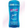 Secret Outlast Clear Gel Antiperspirant Deodorante, Shower Fresh Scent (2,6 oz, 3 pk.)