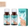 Wootapson 2PC Colla Lacerazione Cutanea, Waterproof Liquid Band Aid, Asciugatura Rapida e Formazione di una Pellicola Protettiva, Flessibile e Traspirante,Adatto a Diverse parti del Corpo