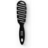 MONCHO MORENO - Mini Magic Brush, spazzola anti-rottura, stimolatore della crescita, massaggiatore in pelle capelluto con plettri naturali di cinghiale e sintetici, adatto a tutti i tipi di capelli,