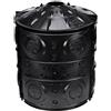 NDS FWAS24 189 Litri Flo Stormwater Dry Well System Kit con 3 Pannelli Laterali e 1 Copertura, Ideale per la Raccolta dell'Acqua piovana, Nero