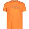 CMP T-Shirt Girocollo con Logo - 39T7117P