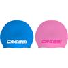 CRESSI Eddie o Ricky Jr Swim Cap - Cuffia Adulto o Junior per il Nuoto, Taglia Unica