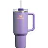 STANLEY 1913 Quencher Borraccia Con Cannuccia 1.2L - Periwinkle Shimmer | H2.0 - Flowstate - Freddo Per 11 Ore - Con Ghiaccio Per 48 Ore - Senza BPA - Tazza Termica Con Manico
