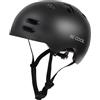 Be Cool Casco protettivo unisex per bambini, nero, M