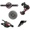 SRAM X01 Eagle Dub 170 Boost 170 mm Boost Red 32T Corona Cassetta 10-50T