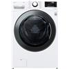 LG F11WM17TS2 Lavatrice Caricamento Frontale 17 Kg Classe E 1.100 Giri/Min 70x77x99 cm Turbowash 59 Minuti 6 Motion DirectDrive Wi-Fi Bianco con Anello Cromato