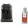 Gaggia HD8749/01 Naviglio Black, Caffè in Grani, 15 bar, 1850W, Nero, 100% Made in Italy RI9111/60 21001681 Soluzione Decalcificante, Flacone da 250 ml