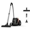 Rowenta G-Force Cyclonic Silence Parquet, Aspirapolvere A Traino Senza Sacco, Modello Parquet, Pulizia a Basso Consumo Energetico, Silenzioso, RO7C30