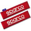Sparco Set di 2 Cuscinetti universali SPC in Poliestere Rosso per Cinture di Sicurezza Rosso Universale