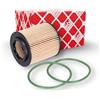 febi bilstein 33469 filtro olio con anelli tenuta, 1 unità | Compatibile con: ALFA ROMEO 159, 159 Sportwagon, CADILLAC BLS, BLS Wagon, FIAT CROMA, GRANDE PUNTO, SEDICI, OPEL ASTRA H