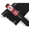 Rvinyl 3M 2080 S12 - Pellicola in vinile con rilascio d'aria, per auto, camion e altro, 1,5 x 0,3 m, colore: nero satinato