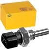 HELLA 6PT 009 107-501 Sensore, Temperatura refrigerante, 12V, 2a... poli, avvitato, con guarnizione