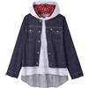 Wacoal x Hello Kitty 50th Anniversary Women's Tops M-L A-Line Hoodie T-Blouse