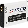 mtb more energy Batteria EA-BP70A per Samsung PL20, PL21, PL80, PL81, PL90, PL91, PL100