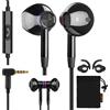 LUDOS NOVA Auricolari In-Ear Cuffie, con Filo e Microfono, Jack 3.5, Isolamento Acustico, Alta Qualità del Suono e Chiarezza Stereofonica per iPhone, iPad, Apple, Samsung