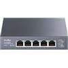 Cudy Switch non gestito a 5 porte da 2,5 G Professional, HS105 | 5 porte da 2, 5 GbE, velocità di trasmissione pari alla velocità di linea, gestione tramite Web-Config, QoS, LAG