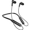 Beamingnet Cuffie Bluetooth Sport Auricolari In-Ear Bluetooth Bassi Potenti, IPX7 Impermeabili, Alta Qualità del Suono, Correre Fitness per iphone, Android(Nero)