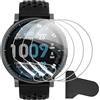 FDHYFGDY 3 pezzi Pellicola Protettiva per Amazfit Active MAX, Vetro Temperato HD [resistente ai graffi + copertura completa], Compatibile con Amazfit Active MAX Anti-bolla