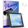Phimoos 3 pellicole protettive in carta compatibili con iPad 9a/8a/7a generazione (10,2 pollici, 2021/2020/2019) + 2 punte di ricambio per Apple Pencil, pellicola protettiva opaca antiriflesso in PET