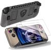 KUSINHOKA Cover per MSI Claw 8 AI+ con [2 Pezzi] Pellicola Vetro Temperato, Custodia Protettiva in Morbido Silicone, [Antiurto] Bumper Case Protettiva Cover per MSI Claw 8 AI Plus, Trasparente
