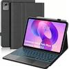 QYiiD Custodia Tastiera Touchpad Tab Plus 12,1/K12, Nero | TB361ZU/TB361FU, Pelle con Supporto, Tastiera Wireless Retroilluminata 7 Colori, Italiano QWERTY
