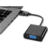 Wanme Adattatore HDMI a VGA, Unidirezionale HDMI Computer a VGA Monitor, Placcato in Oro per PC Computer, Desktop, Laptop,PC, TVbox, Xbox, PS3, PS4