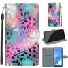SIENIANLINE Cover per Oppo A53 / A53s / A32 4G custodia portafoglio Colorato | Chiusura magnetica, Scomparti carte, Funzione supporto, Pelle PU flip cover per Oppo A53 / A53s