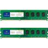 Timetec 16GB KIT(2x8GB) DDR3 1333MHz PC3-10600 Non-ECC Unbuffered 1.5V CL9 2Rx8 Dual Rank 240 Pin UDIMM Modulo di memoria RAM desktop