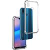REY Cover in Gel TPU Anti-Shock per Huawei P20 Lite/Nova 3E, Morbido Silicone Custodie Protettivo Case, Anti-Scratch, Protettiva Sottile Back Cover