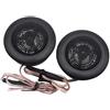 Generic Altoparlanti per tweeter a cupola, 120 W, MA260, 25 mm, 4 Ω, super corno coassiale, 12 V/24 V, misura universale, colore: nero ad alta frequenza