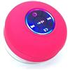 ATIRION SOUNDPULSE X1 Cassa Bluetooth Portatile Mini Speaker Wireless 5.4 - Altoparlante Compatto Audio Stereo con Luci LED Radio FM e Microfono - Cassa da Viaggio - Feste Aperto Impermeabile Leggera (Rosso)